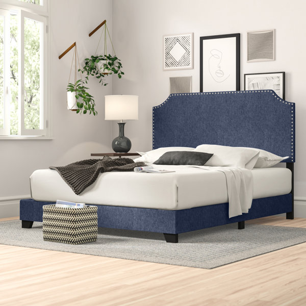 Zipcode Design™ Pomfret Upholstered Low Profile Standard Bed & Reviews